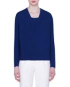Sea-island Fine Pique Cardigan
