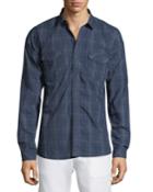 Men's Slub Weave Long-sleeve