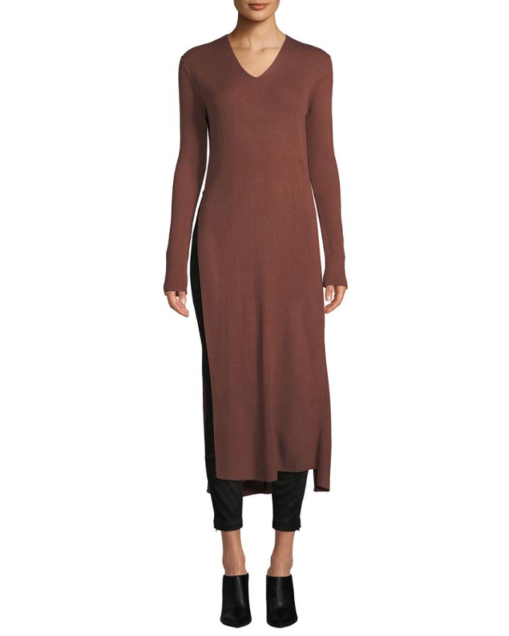 Card Players Ribbed-knit