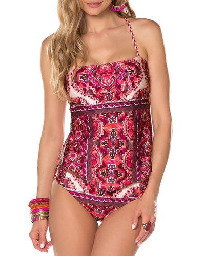 Seychelles Bandeau Tankini Swim Top,