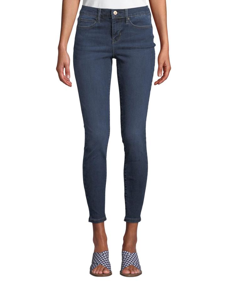 Soho High-rise Skinny Jeans, Blue