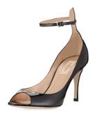 Patent Open-toe Pump