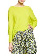 Kovis Boat-neck Long-sleeve Oversized