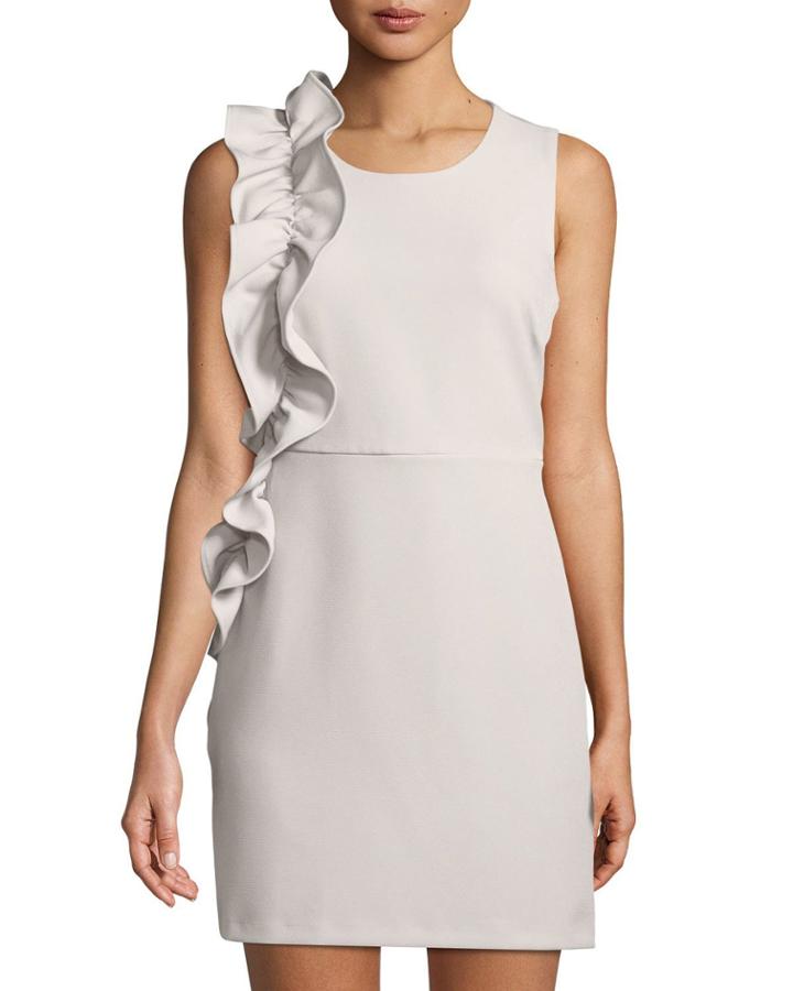 Ruffled Woven Sleeveless
