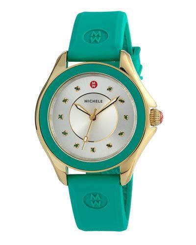40mm Two-tone Cape Topaz Watch With Silicone