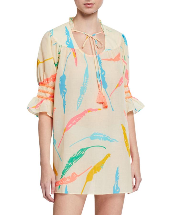 Lenny Printed Tunic Dress