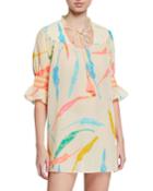 Lenny Printed Tunic Dress