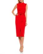 Fara High-neck Front Slit