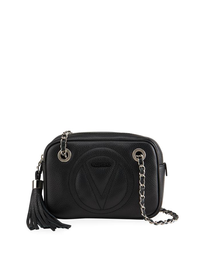 Dalila Dollaro Leather Crossbody Bag