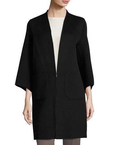 Lauren Double-face Overcoat, Black
