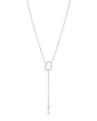14k Heart & Arrow Diamond Y-drop Necklace
