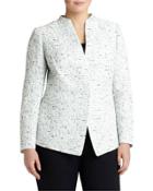 Max Tweed One-button Jacket, Mint/multi,