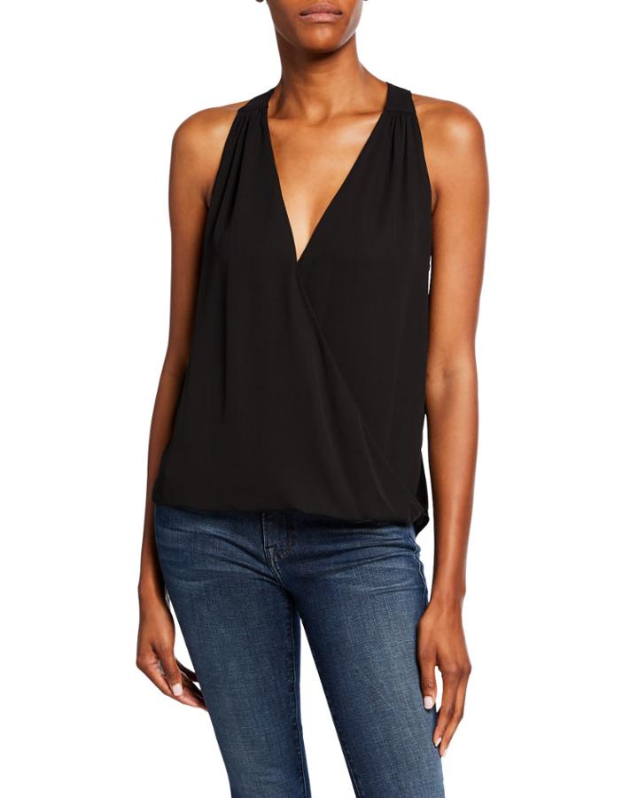 Sarai Wrap Front Blouse