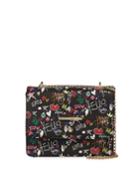 Zoe Faux-leather Printed Clutch Bag