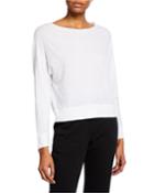 Wool-blend Long-sleeve Pullover