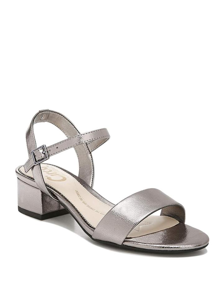 Ibis Metallic Block-heel City