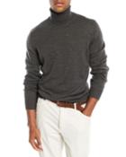 Men's Wool-cashmere Chunky Turtleneck