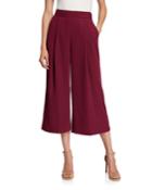 Holly Pleated Cropped Pants