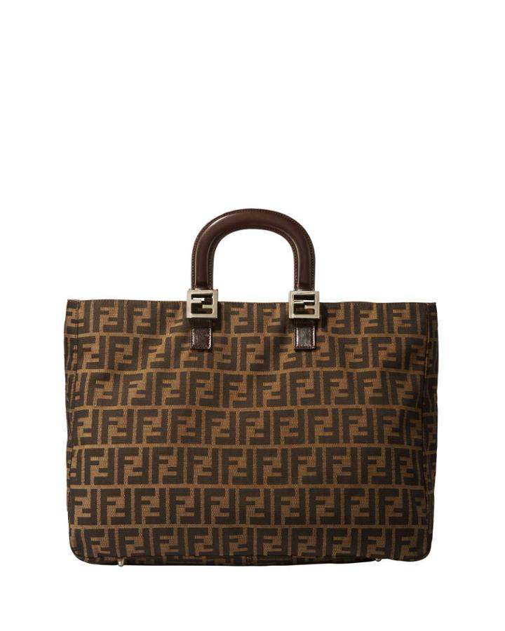 Zucca Top Handle Tote Bag