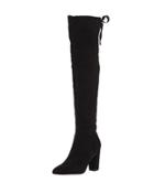 Nilson Studded Over-the-knee Boot, Black