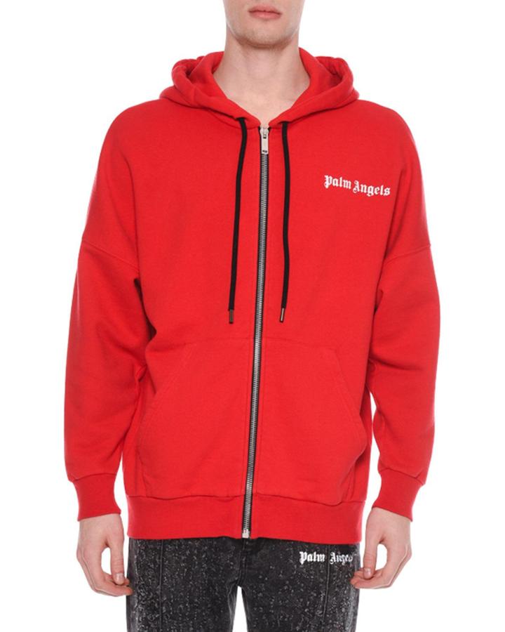 Men's New Basic Zip-front Hoodie