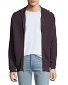 Men's Moulinex Waffle-knit Zip-front Hoodie