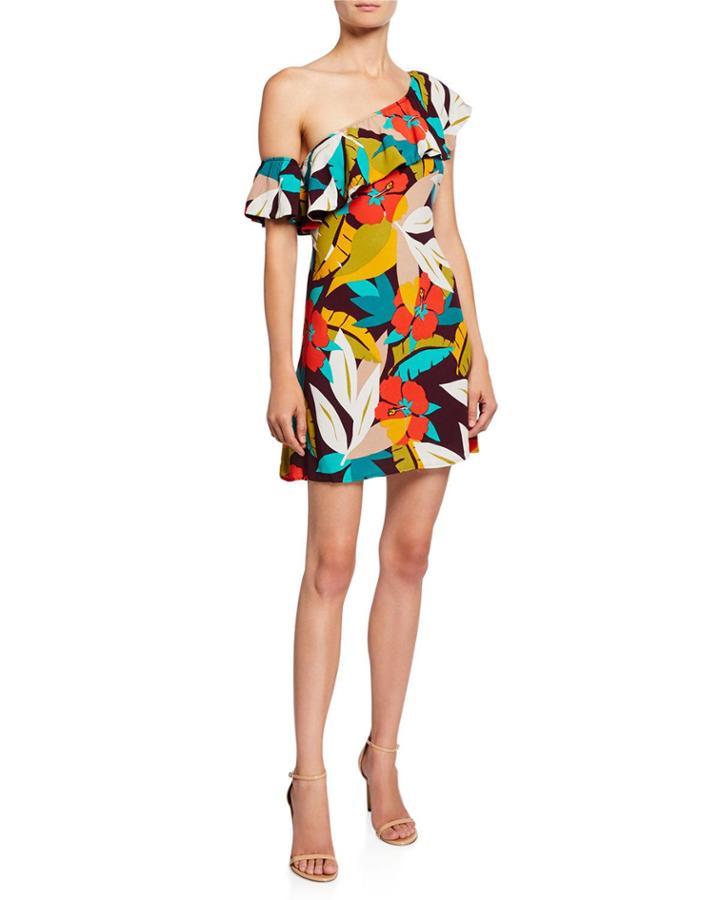 Marisol Tropical One-shoulder