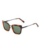 Square Cat-eyed Acetate/metal