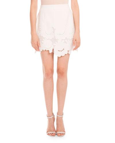 Delft-embroidered Lace
