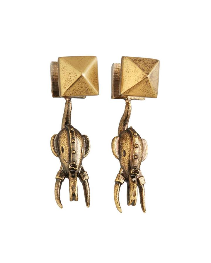 Elephant Dangle Earrings
