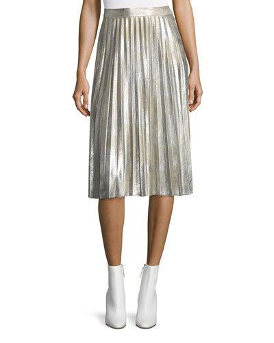 Foiled Pleated