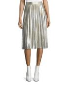 Foiled Pleated