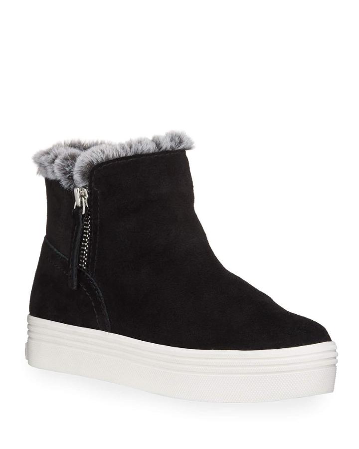 Tula Suede Faux-fur