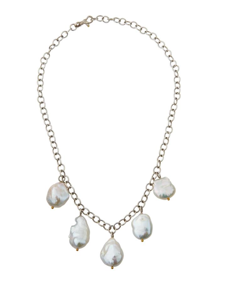 5-pearl Shaker Necklace