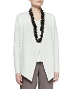Silk-cotton Interlock Jacket,