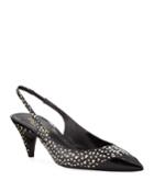 Charlotte Patent Slingback Pumps