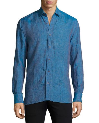 Long-sleeve Linen
