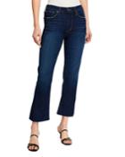 High-rise Cropped Boot-cut Jeans