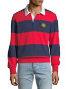 Rugby Polo Shirt With Dagger Embroidery