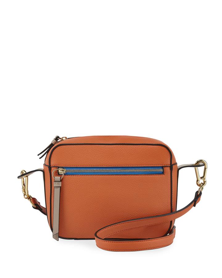 Carlin Colorblock Faux-leather Camera Bag