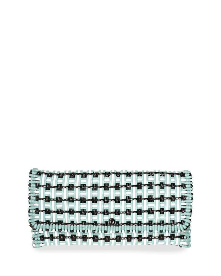 Bistro Cabas Medium Woven Clutch Bag