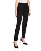 Tuxedo Ankle Pants With Duchess Satin