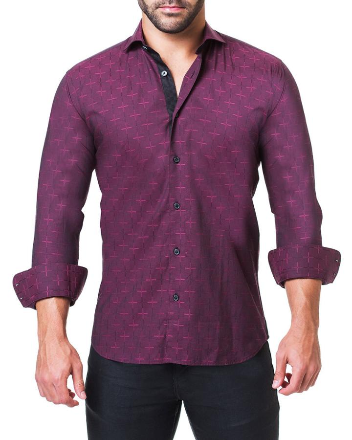 Men's Einstein Edge Red Shaped-fit
