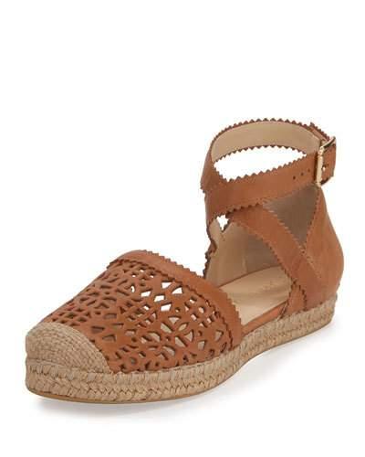 Ozarks Laser-cut Espadrille Flat,