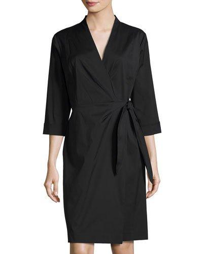 Dolly Wrap Dress, Black