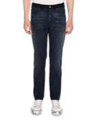 Contrast Waistband Skinny