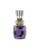 Lagos Glacier Now Silver & 18k Amethyst Enhancer Pendant, Women's