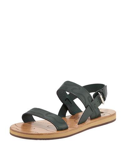 Men's Camouflage Leather Buckle-strap