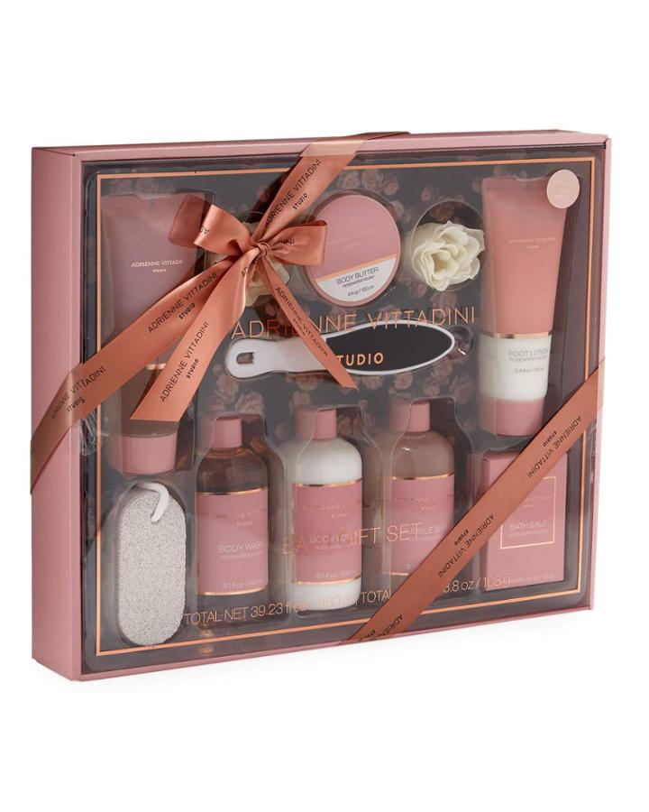Rosewater Peony 11-piece Bath Gift