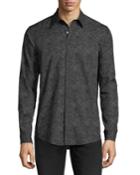 Tonal-print Long-sleeve